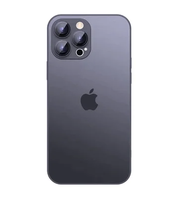 Чехол TPU+Glass Sapphire matte case для Apple iPhone 12 Pro (6.1") Graphite Black