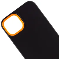 Чехол TPU+PC Bichromatic для Apple iPhone 12 Pro / 12 (6.1") Black / Orange