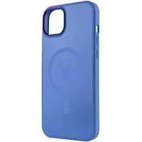 Чехол TPU+Glass Sapphire Mag Evo case для Apple iPhone 12 Pro / 12 (6.1") Lilac Blue