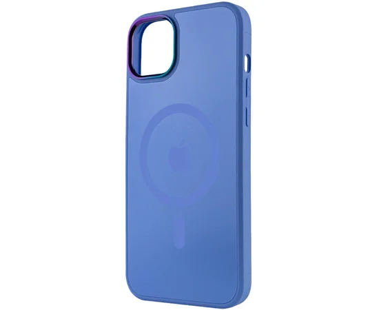 Чехол TPU+Glass Sapphire Mag Evo case для Apple iPhone 12 Pro / 12 (6.1") Lilac Blue