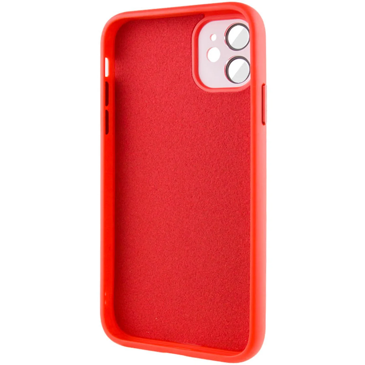 Чохол TPU+Glass Sapphire Midnight для Apple iPhone 12 (6.1") Червоний / Red