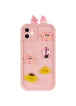 Чехол TPU Toys Case with Ears для Apple iPhone 12 (6.1") Light Pink