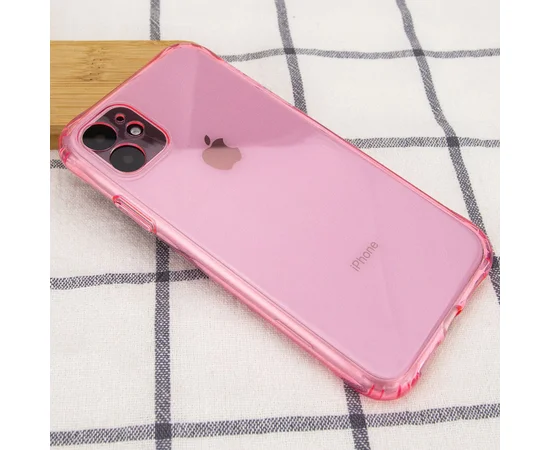 TPU чехол Ease Glossy Full Camera для Apple iPhone 12 (6.1") Розовый