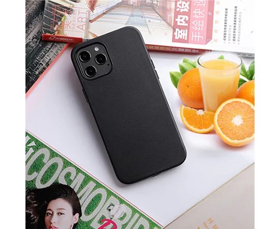 Кожаный чехол K-Doo Noble Collection для Apple iPhone 12 Pro / 12 (6.1") Черный