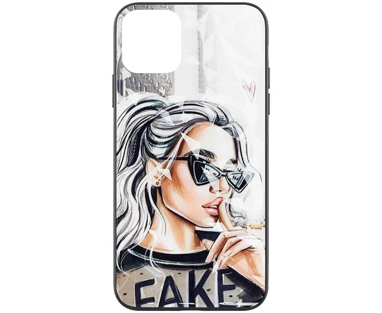 TPU+PC чехол Prisma Ladies для Apple iPhone 12 Pro / 12 (6.1") Fake