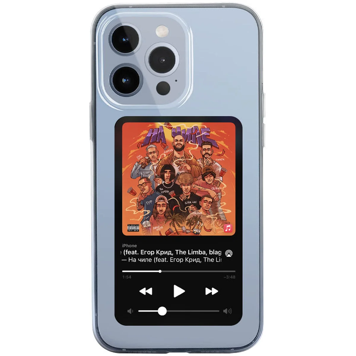 TPU чехол Music style для Apple iPhone 12 Pro / 12 (6.1") GeeGun