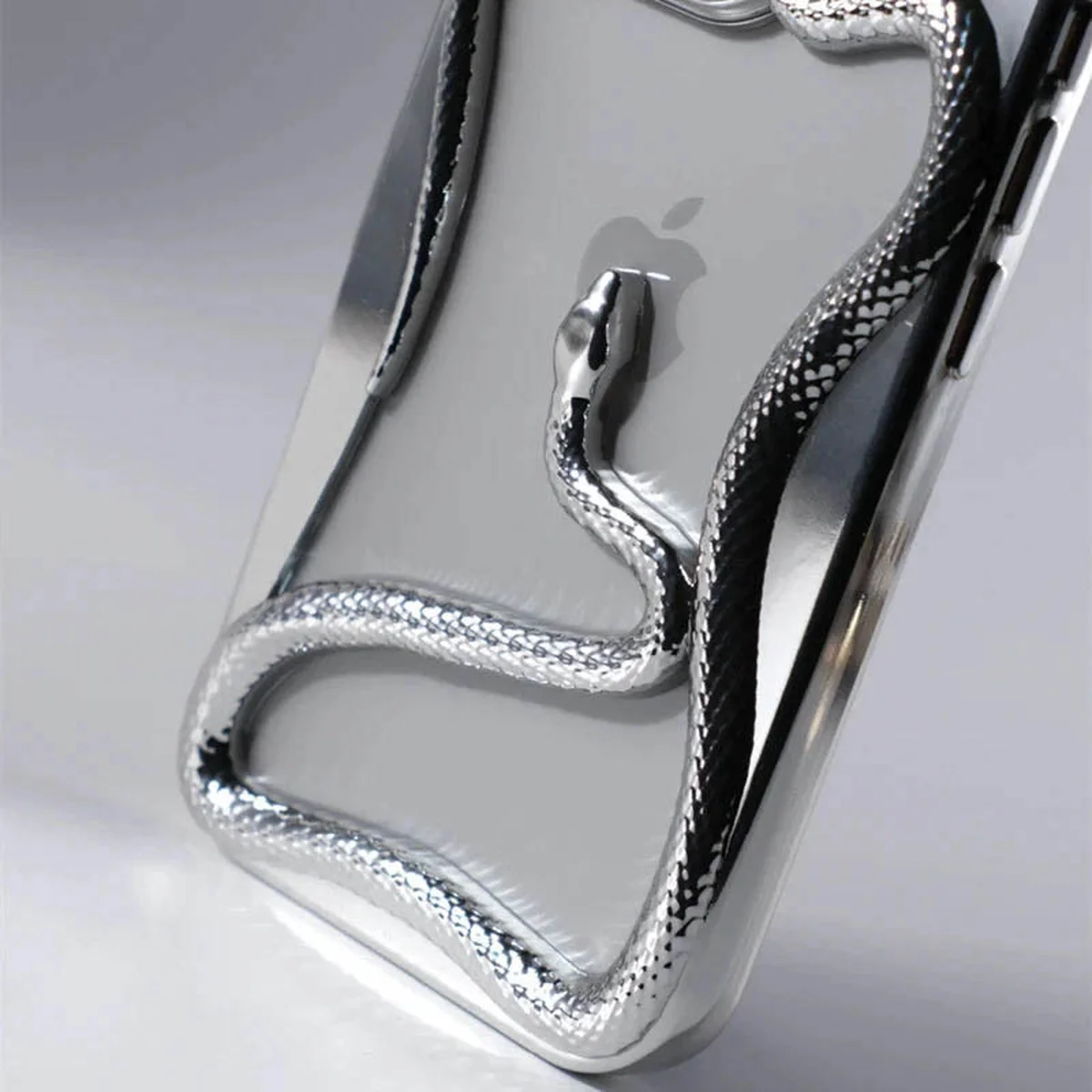 TPU чохол Snake для Apple iPhone 12 Pro/12 (6.1") Silver
