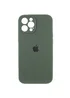 Чохол Silicone Case Full Camera Protective (AA) для Apple iPhone 12 Pro (6.1 ") Зелений / Cyprus Green