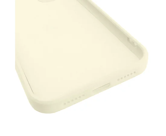 Чехол TPU Candy Ring Full Camera для Apple iPhone 12 Pro (6.1") Бежевый / Antigue White