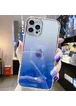 TPU+Glass чехол Aurora Classic для Apple iPhone 12 Pro / 12 (6.1") Синий
