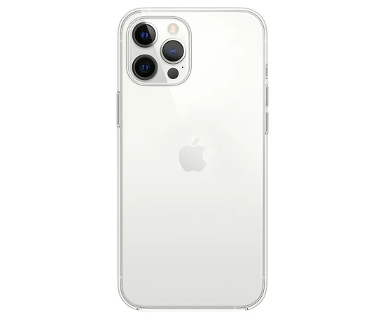 Чехол Clear Case (AAA) для Apple iPhone 12 Pro / 12 (6.1") Прозрачный