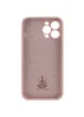 Чехол Silicone Case Lakshmi Square Full Camera для Apple iPhone 12 Pro (6.1") Розовый / Pink Sand