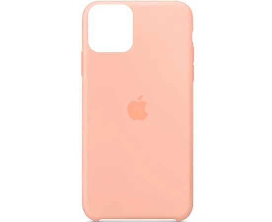 Чехол Silicone Case (AA) для Apple iPhone 12 Pro / 12 (6.1") Оранжевый / Grapefruit