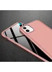 Пластиковая накладка GKK LikGus 360 градусов (opp) для Apple iPhone 12 (6.1") Розовый / Rose gold