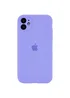 Чохол Silicone Case Full Camera Protective (AA) для Apple iPhone 12 (6.1 ") Бузковий / Dasheen