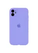 Чохол Silicone Case Full Camera Protective (AA) для Apple iPhone 12 (6.1 ") Бузковий / Dasheen