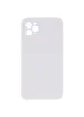 Чехол Silicone Case Lakshmi Square Full Camera для Apple iPhone 12 (6.1") Белый / White