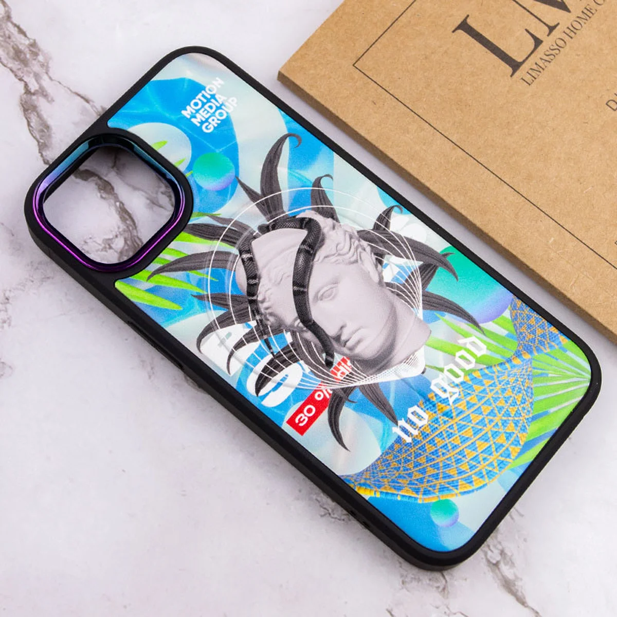 TPU+PC чохол Funny pictures with MagSafe для Apple iPhone 12 Pro / 12 (6.1") Colossus