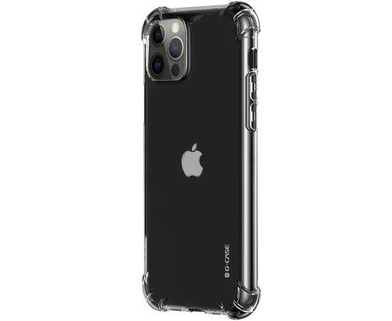TPU чехол G-Case Lcy Resistant для Apple iPhone 12 Pro / 12 (6.1") Прозрачный