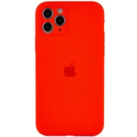 Чехол Silicone Case Full Camera Protective (AA) для Apple iPhone 12 Pro (6.1") Красный / Red / PVH