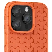 Чехол TPU Weaving для Apple iPhone 12 Pro / 12 (6.1") Orange