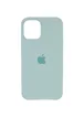 Чехол Silicone Case (AA) для Apple iPhone 12 Pro / 12 (6.1") Бирюзовый / Turquoise