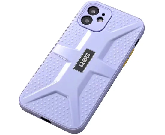 Чехол TPU+PC UAG для Apple iPhone 12 (6.1") Сиреневый