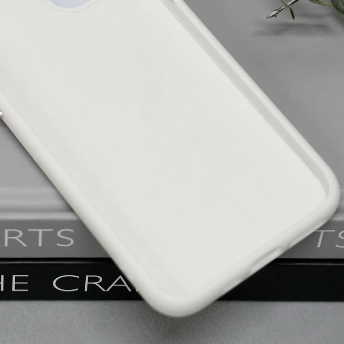 Чехол TPU+Glass Sapphire Midnight with MagSafe для Apple iPhone 12 (6.1") Белый / White