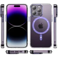 Чехол TPU+PC Colorful with MagSafe для Apple iPhone 12 Pro (6.1") Purple