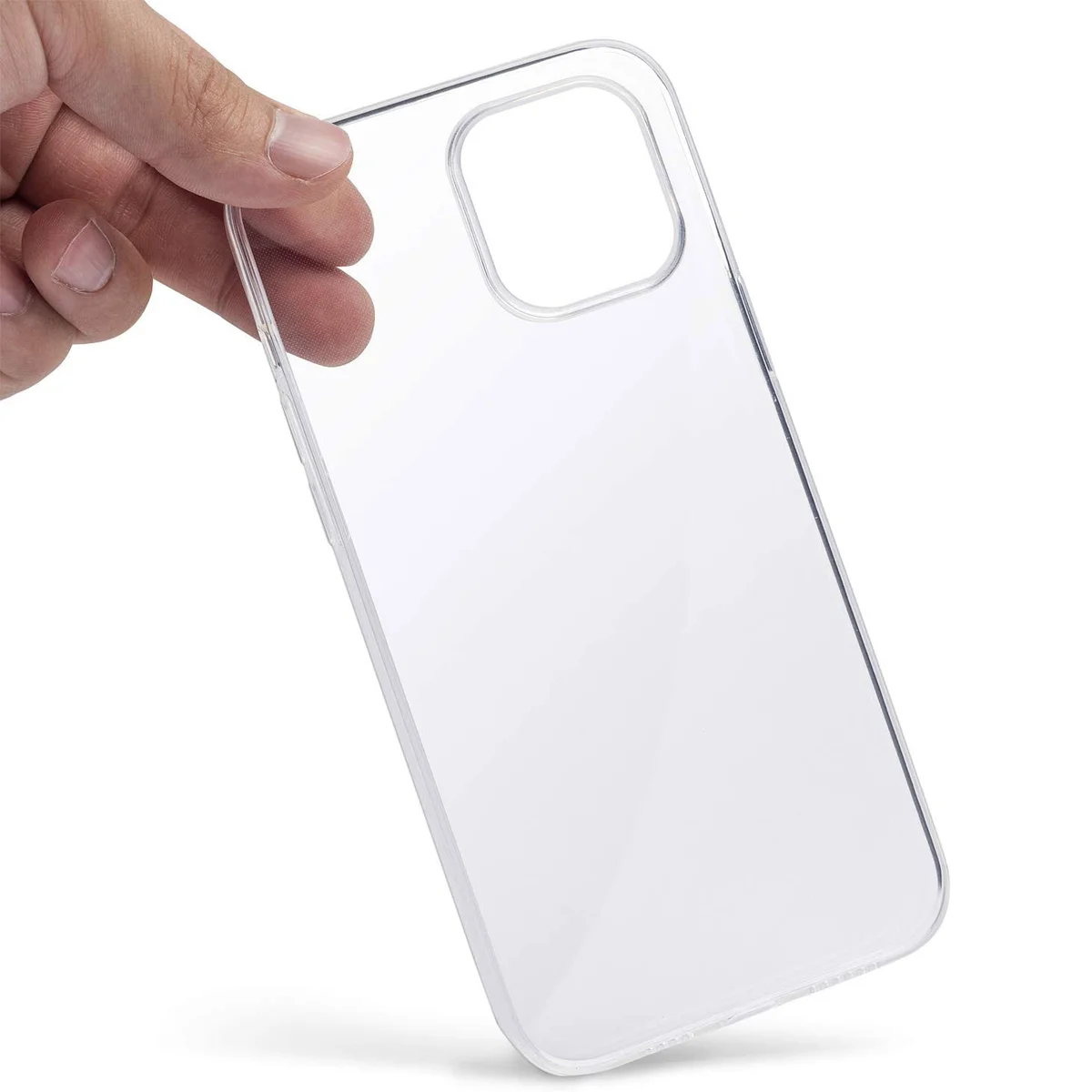 Чехол Clear Case (AAA) для Apple iPhone 12 Pro / 12 (6.1") Прозрачный