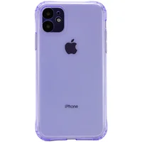 TPU чехол Ease Glossy Full Camera для Apple iPhone 12 (6.1") Сиреневый