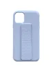 Чехол Silicone Case Hand Holder для Apple iPhone 12 Pro / 12 (6.1") Сиреневый / Dasheen