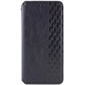 Шкіряний чохол-книжка GETMAN Cubic (PU) для Apple iPhone 12 Pro / 12 (6.1") Чорний