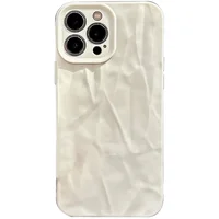 Чехол TPU Texture для Apple iPhone 12 Pro (6.1") White