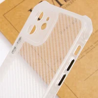 Чохол TPU Ease Carbon для Apple iPhone 12 (6.1") Матовий / Прозорий