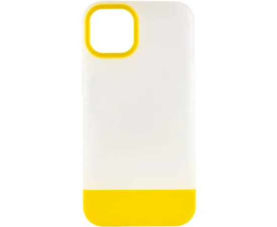 Чехол TPU+PC Bichromatic для Apple iPhone 12 Pro / 12 (6.1") Matte / Yellow