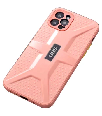 Чохол TPU + PC UAG для Apple iPhone 12 Pro (6.1 ") Рожевий