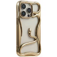 TPU чохол Snake для Apple iPhone 12 Pro/12 (6.1") Gold