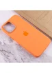 Чехол Silicone case (AAA) full with Magsafe and Animation для Apple iPhone 12 Pro / 12 (6.1") Оранжевый / Kumquat