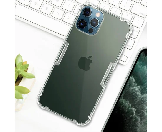 TPU чехол Nillkin Nature Series для Apple iPhone 12 Pro / 12 (6.1") Бесцветный (прозрачный)
