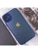 Чехол TPU+Glass Sapphire Midnight для Apple iPhone 12 (6.1") Синий / Deep navy
