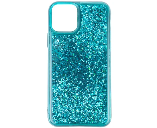 TPU+PC чехол Sparkle (glitter) для Apple iPhone 12 Pro / 12 (6.1") Зеленый