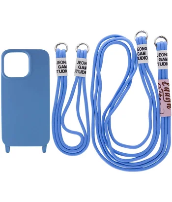 Чохол TPU two straps California для Apple iPhone 12 Pro / 12 (6.1") Синій / Cosmos blue Чохол TPU two straps California для Apple iPhone 12 Pro / 12 (6.1") Синій / Cosmos blue