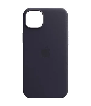Кожаный чехол Leather Case (AA Plus) with MagSafe для Apple iPhone 12 Pro / 12 (6.1") Violet