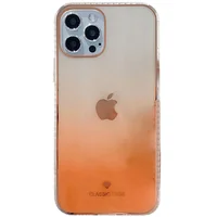TPU + Glass чохол Aurora Classic для Apple iPhone 12 Pro / 12 (6.1 ") Помаранчевий