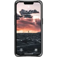 Чехол TPU UAG PLYO series для Apple iPhone 12 Pro / 12 (6.1") Прозрачный / Черный