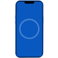 Чехол Silicone case (AAA) full with Magsafe and Animation для Apple iPhone 12 Pro / 12 (6.1") Синий / Capri Blue