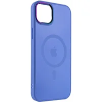 Чехол TPU+Glass Sapphire Mag Evo case для Apple iPhone 12 Pro / 12 (6.1") Lilac Blue
