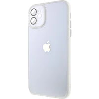 Чехол TPU+Glass Sapphire Midnight для Apple iPhone 12 (6.1") Белый / White