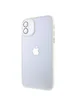 Чехол TPU+Glass Sapphire Midnight для Apple iPhone 12 (6.1") Белый / White